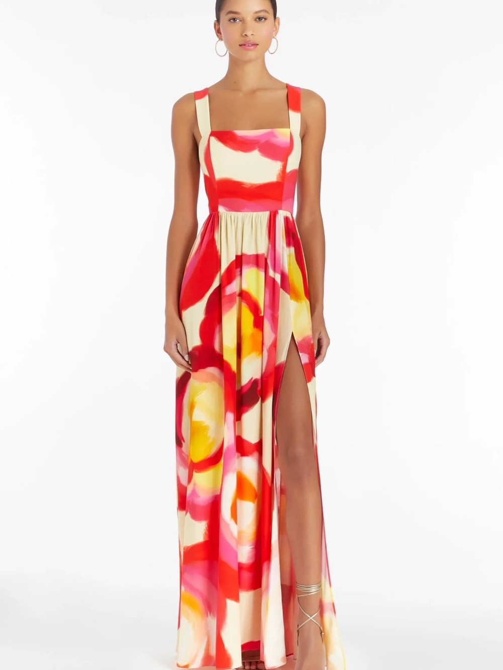 Amanda Uprichard Floral Maxi dress